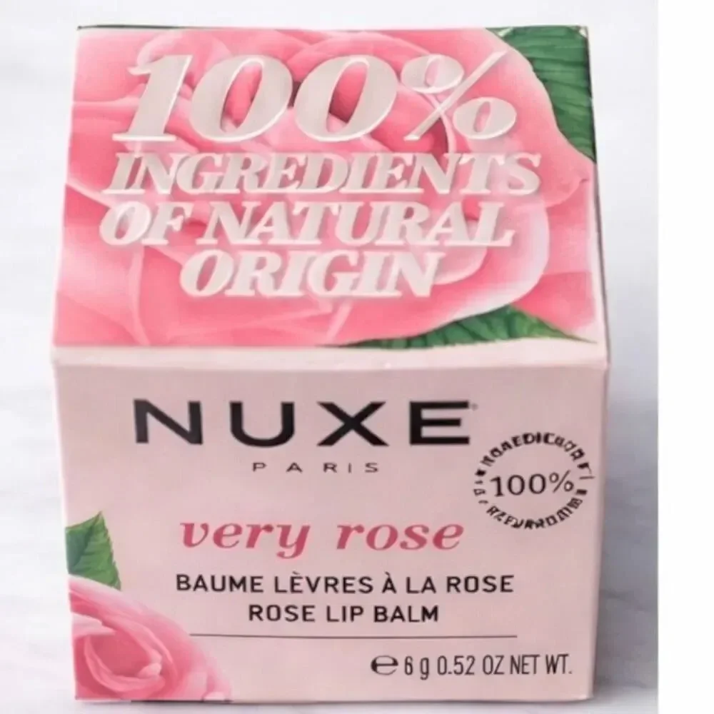 NUXE Very Rose Lip Balm 15g French Pharmacy Hydrating Repair Dry Lip Care New
